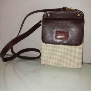 Vintage Toledano Leather Cross-Body Bag